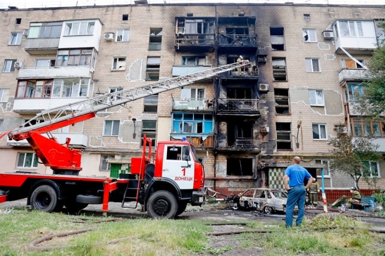 Обстрелы Донецка из Авдеевки: Макрон и Шольц зря в Киев собираются