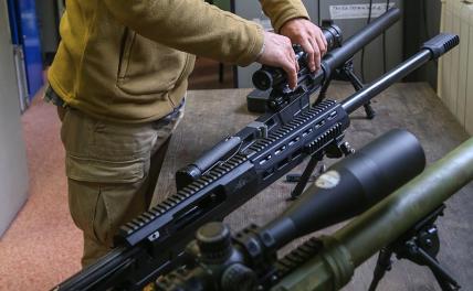 Снайперские дуэли на Украине: Русский «Сумрак» против американского Barrett